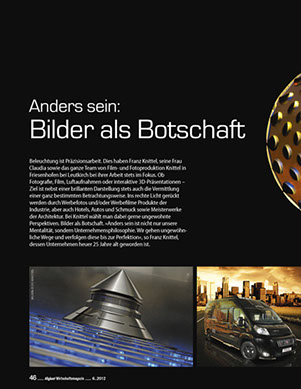 Musterseite Allgäuer Wirtschaftsmagazin