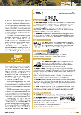 Musterseite Baumagazin