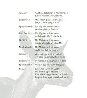 Alls im Leabe hot sei Zeit Musterseite