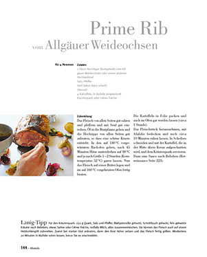 Allgäu mit Leidenschaft Musterseite