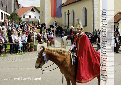 Kalendermusterseite Durach 2016 4-sprachig