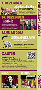 Beispiele Flyer Folder Plakat Karte Banner Logo