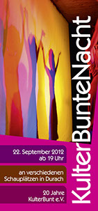 Beispiele Flyer Folder Plakat Karte Banner Logo