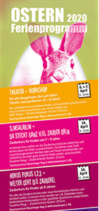 Beispiele Flyer Folder Plakat Karte Banner Logo