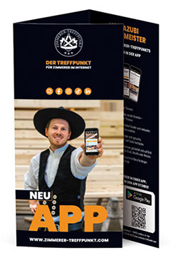 Beispiele Flyer Folder Plakat Karte Banner Logo