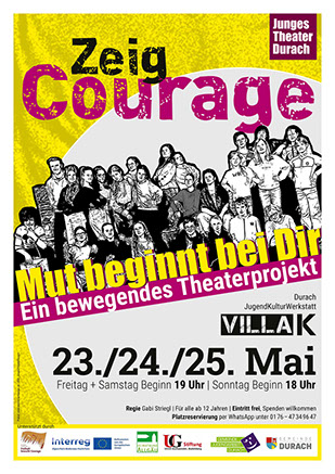 Beispiele Flyer Folder Plakat Karte Banner Logo