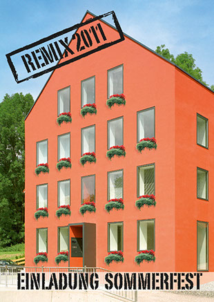 Beispiele Flyer Folder Plakat Karte Banner Logo