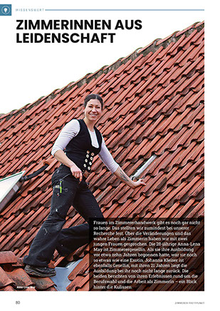 Musterseite Zimmerer-Treffpunkt – MAGAZIN