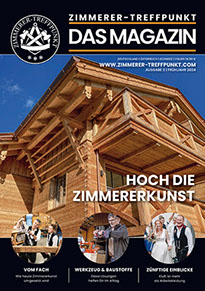 Titel Zimmerer-Treffpunkt – MAGAZIN